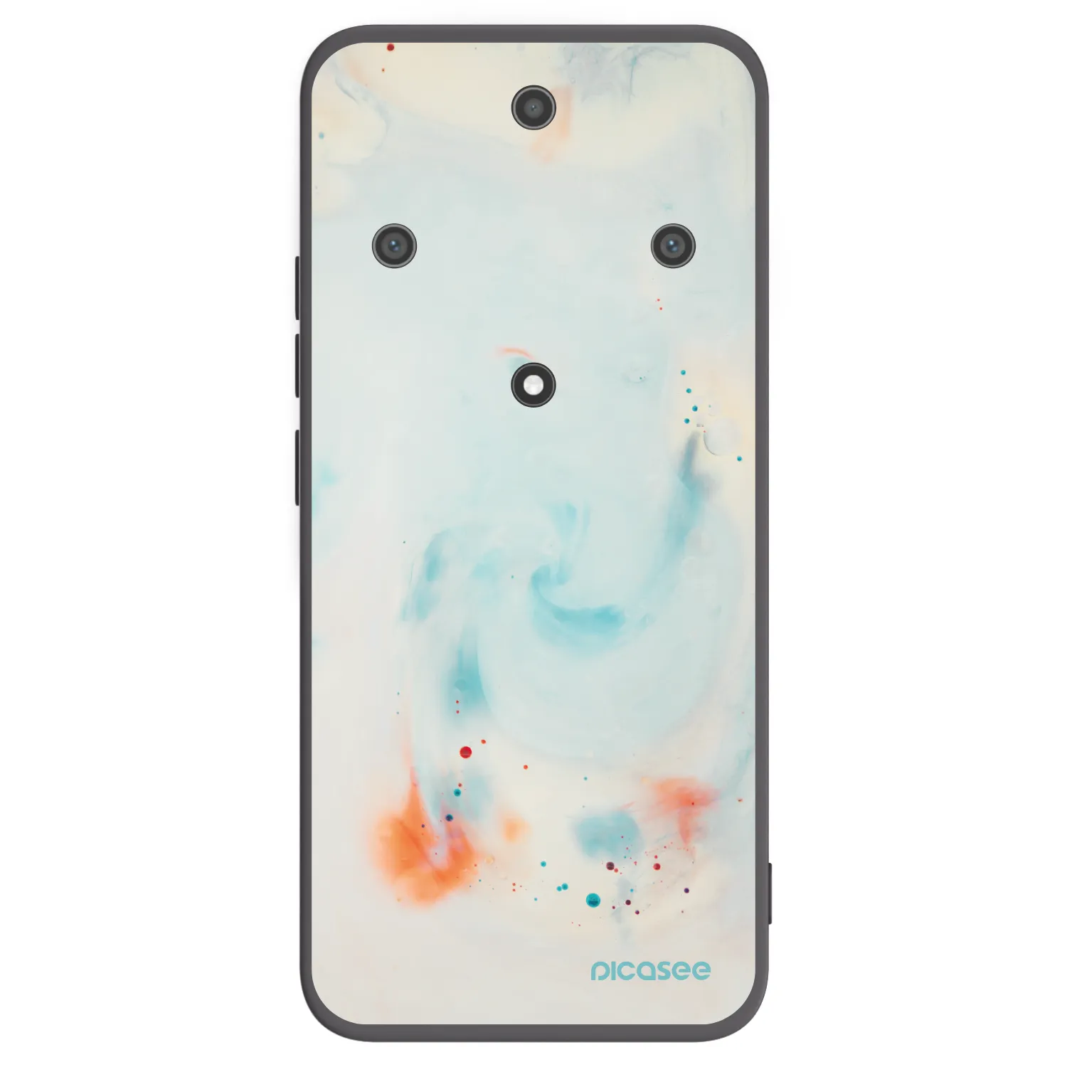 Picasee husă neagră din silicon pentru Honor Magic5 Lite 5G - Splash