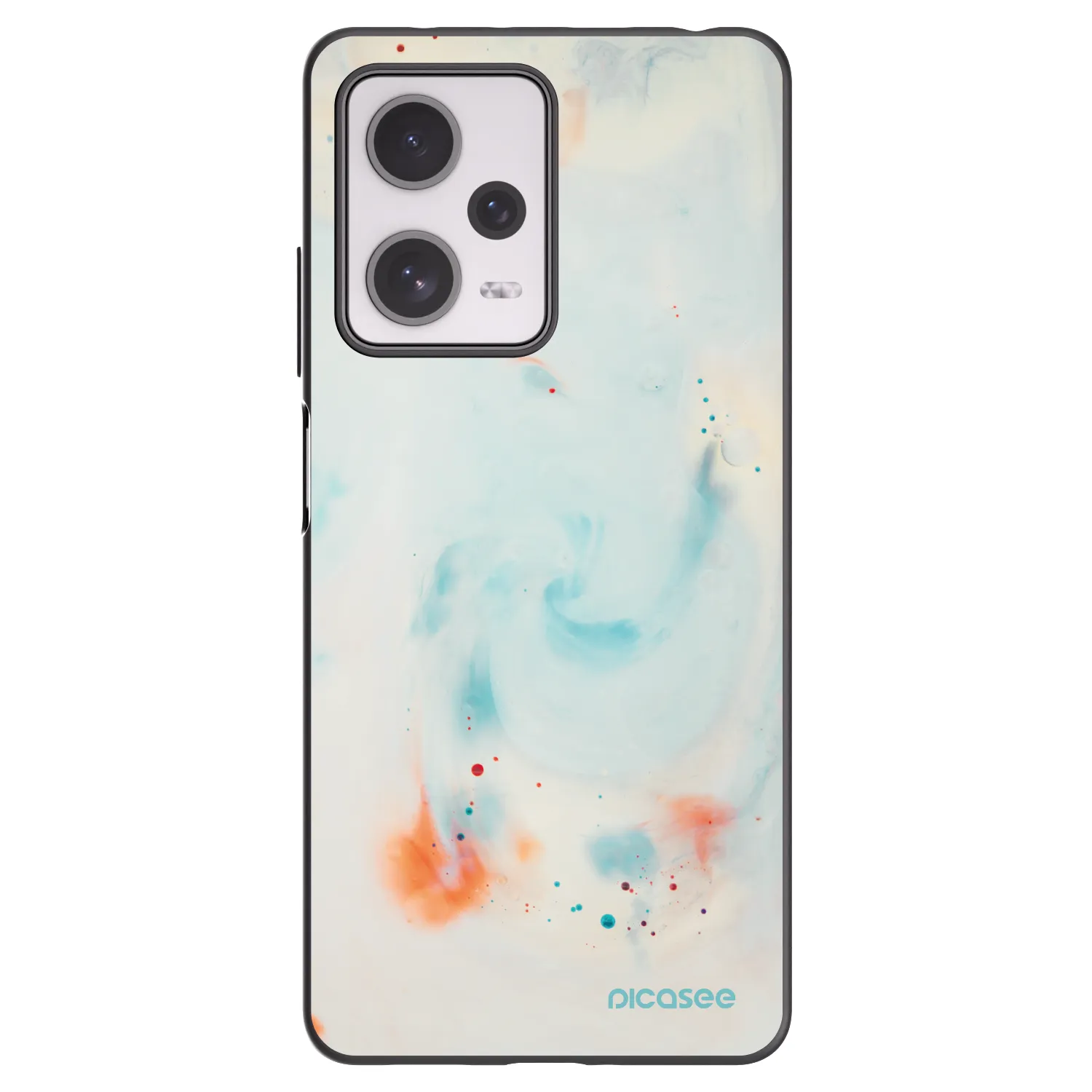 Picasee husă neagră din silicon pentru Xiaomi Redmi Note 12 Pro+ 5G - Splash