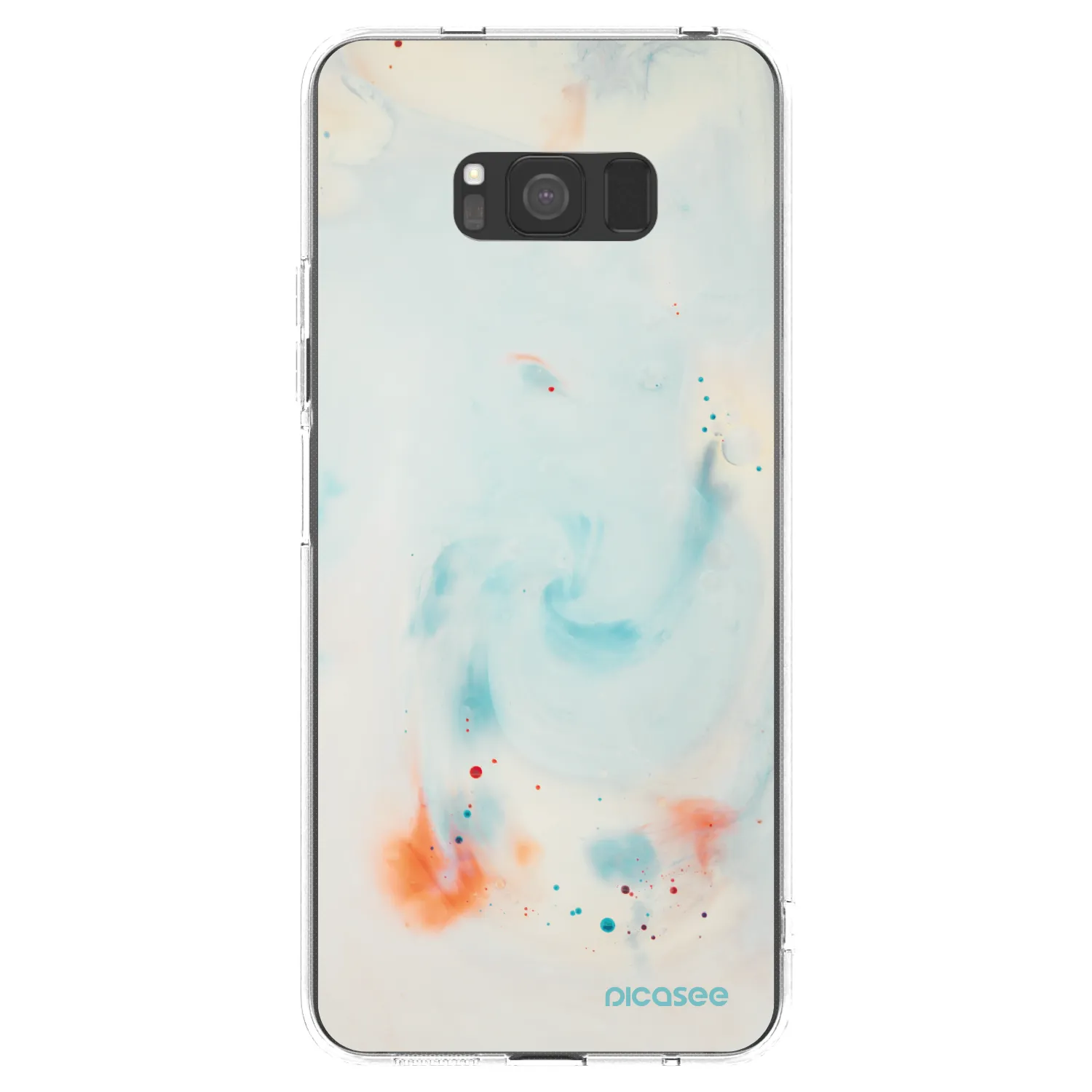 Picasee husă transparentă din silicon pentru Samsung Galaxy S8 G950F - Splash