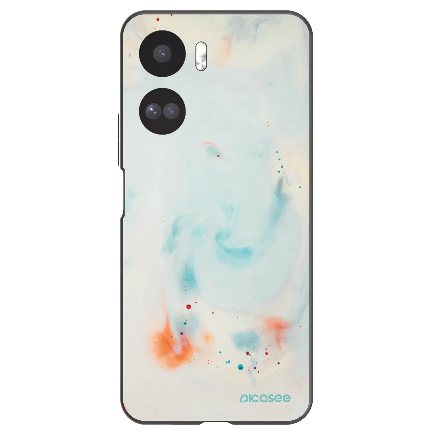 Picasee husă neagră din silicon pentru Honor 90 Lite 5G - Splash