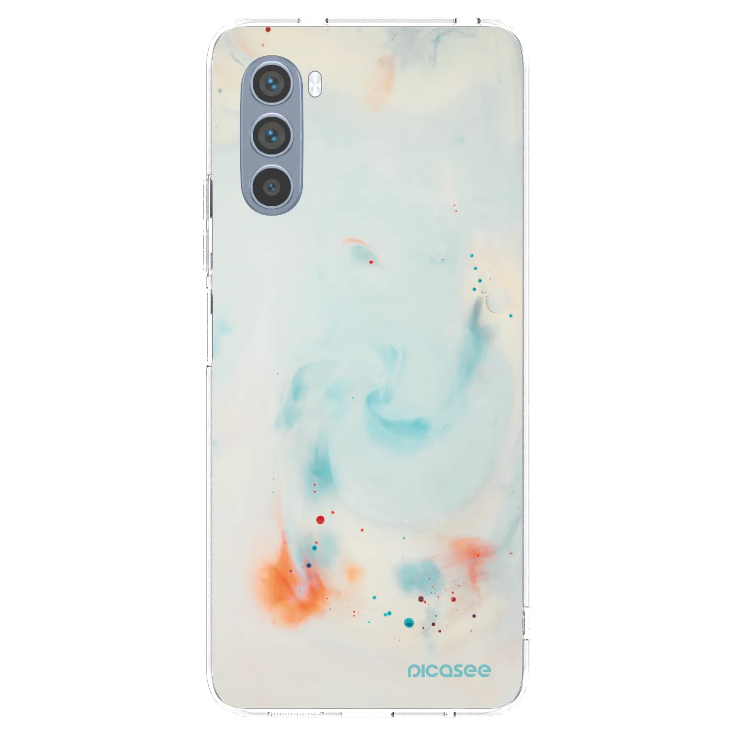 Picasee husă transparentă din silicon pentru Motorola Moto G62 - Splash