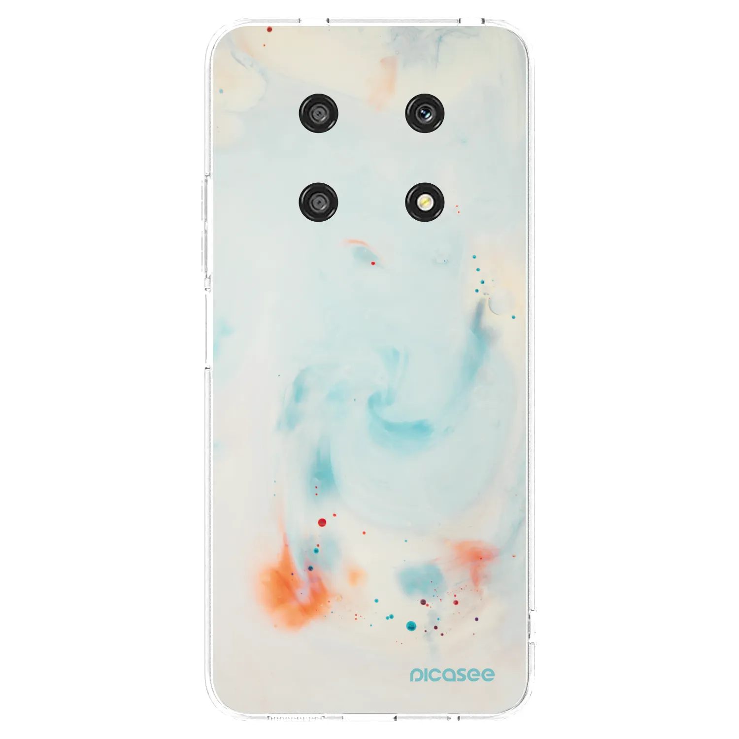 Picasee husă transparentă din silicon pentru Honor Magic4 Lite 5G - Splash
