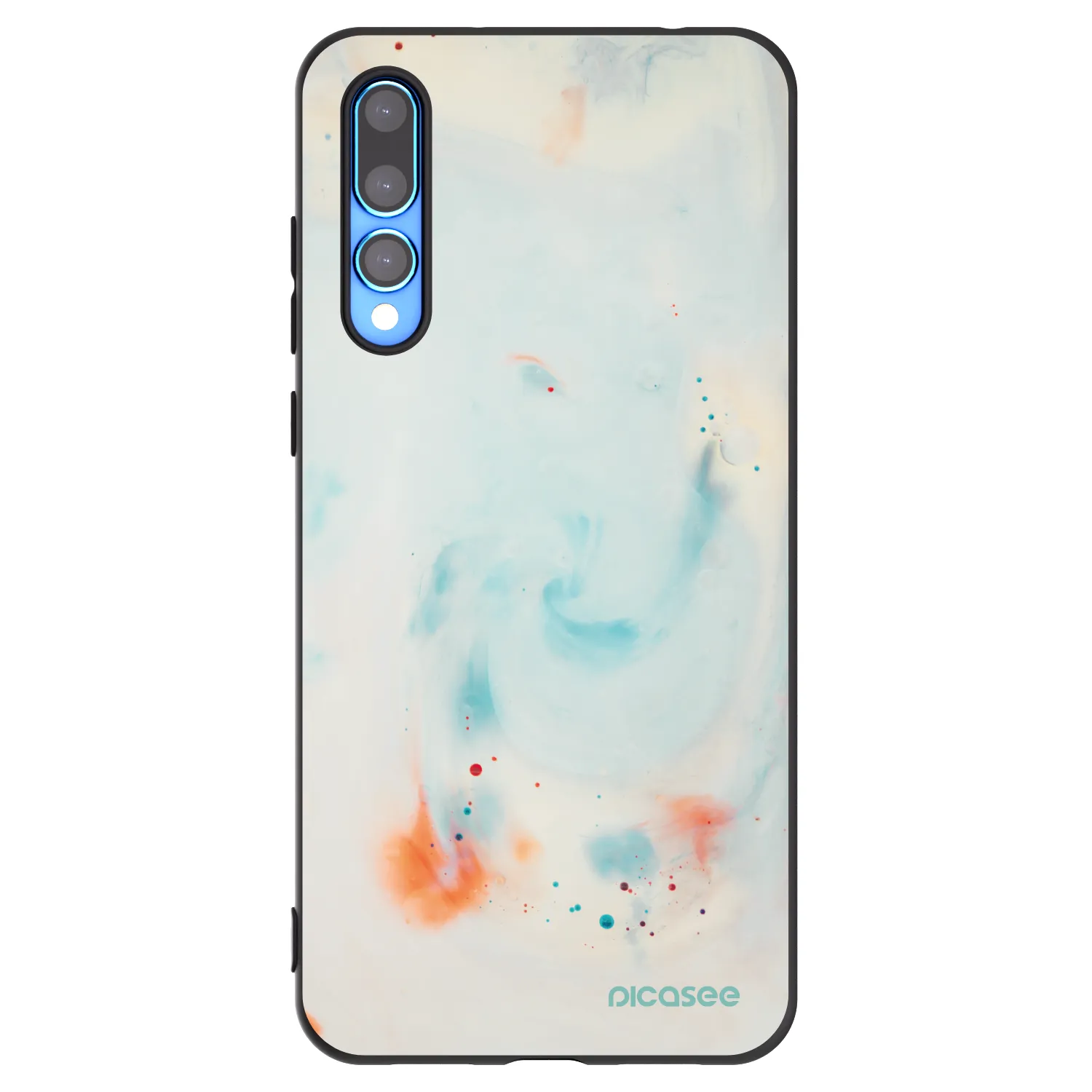Picasee husă neagră din silicon pentru Huawei P20 Pro - Splash