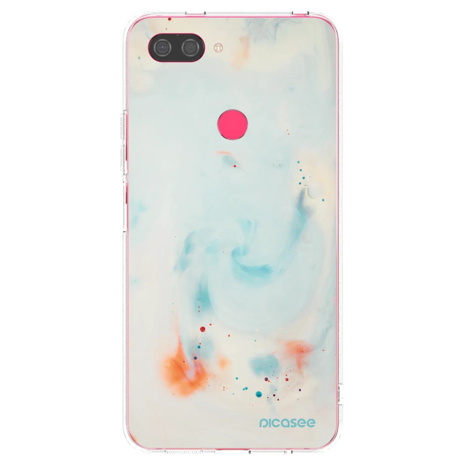 Picasee husă transparentă din silicon pentru Xiaomi Mi 8 Lite - Splash