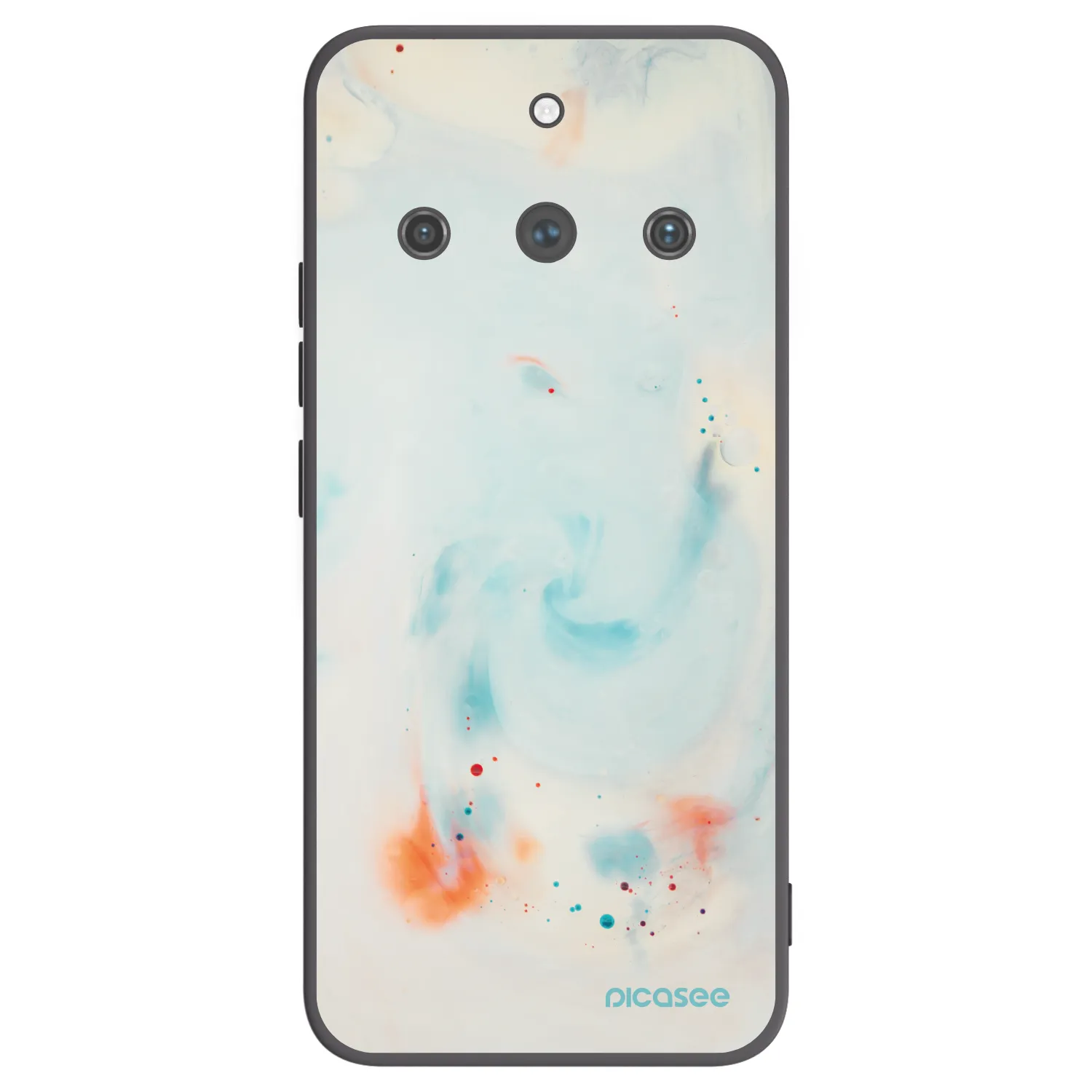 Picasee husă neagră din silicon pentru Realme 11 Pro+ - Splash