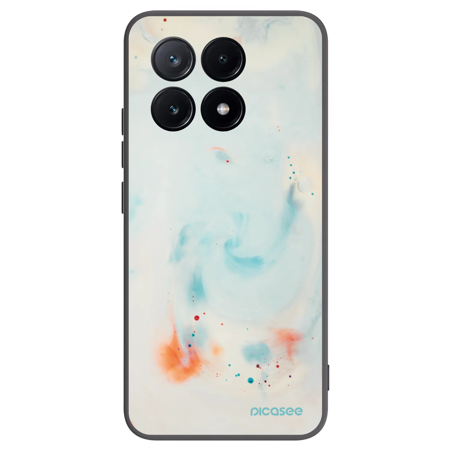 Picasee husă neagră din silicon pentru Xiaomi Poco X6 Pro - Splash