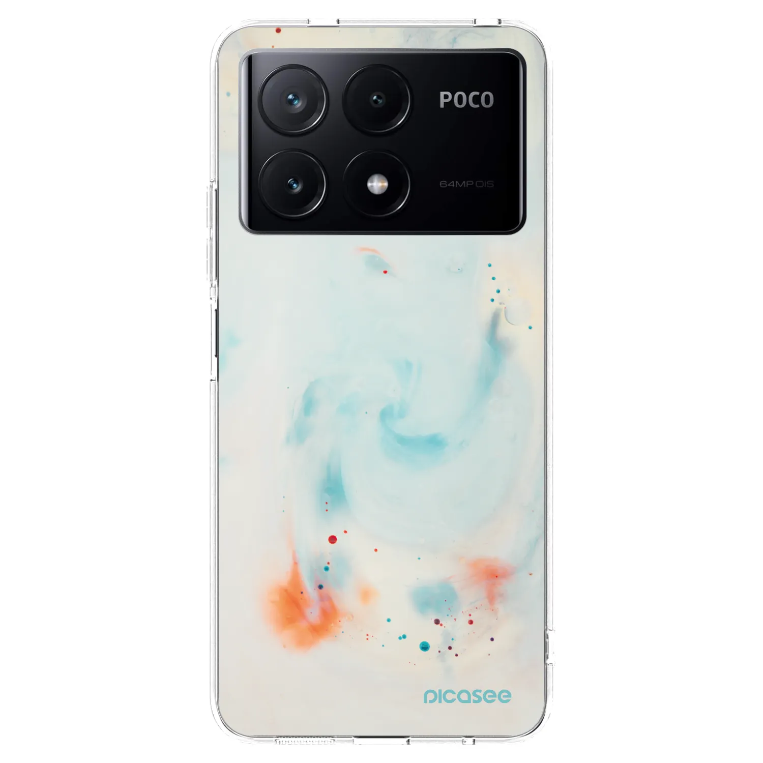 Picasee husă transparentă din silicon pentru Xiaomi Poco X6 Pro - Splash