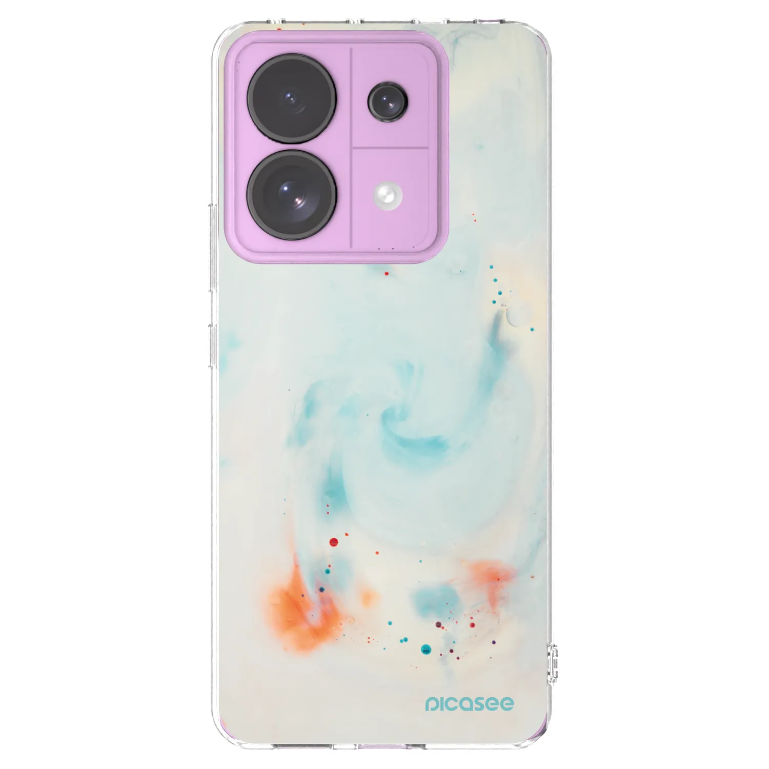 Picasee husă transparentă din silicon pentru Xiaomi Redmi Note 13 Pro 5G - Splash