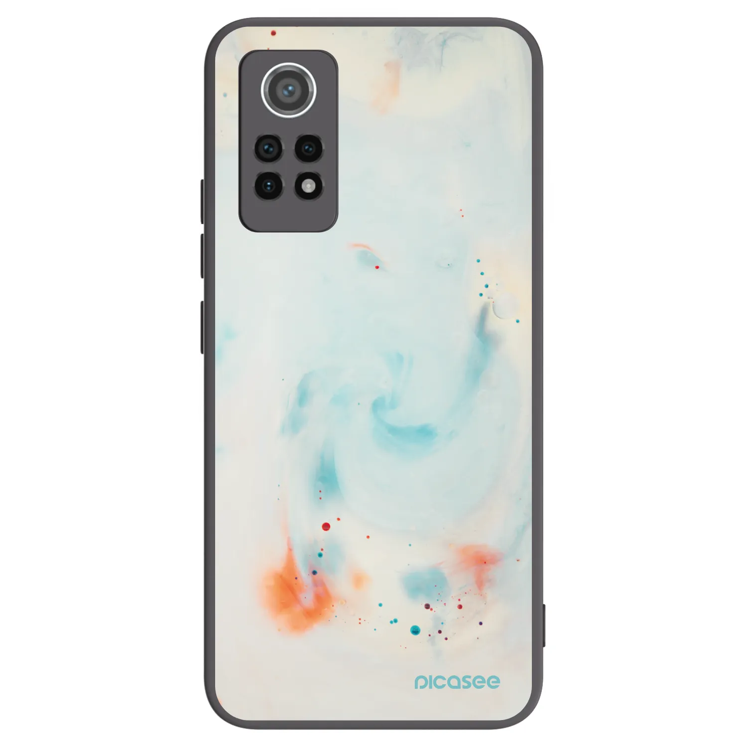 Picasee husă neagră din silicon pentru Xiaomi Redmi Note 12 Pro 4G - Splash