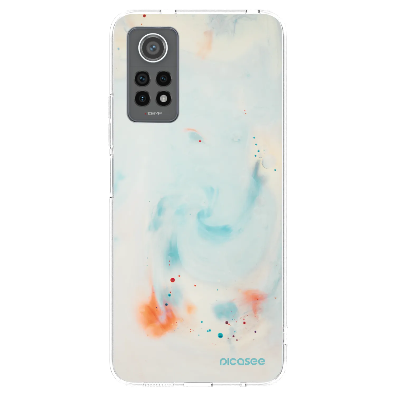 Picasee husă transparentă din silicon pentru Xiaomi Redmi Note 12 Pro 4G - Splash