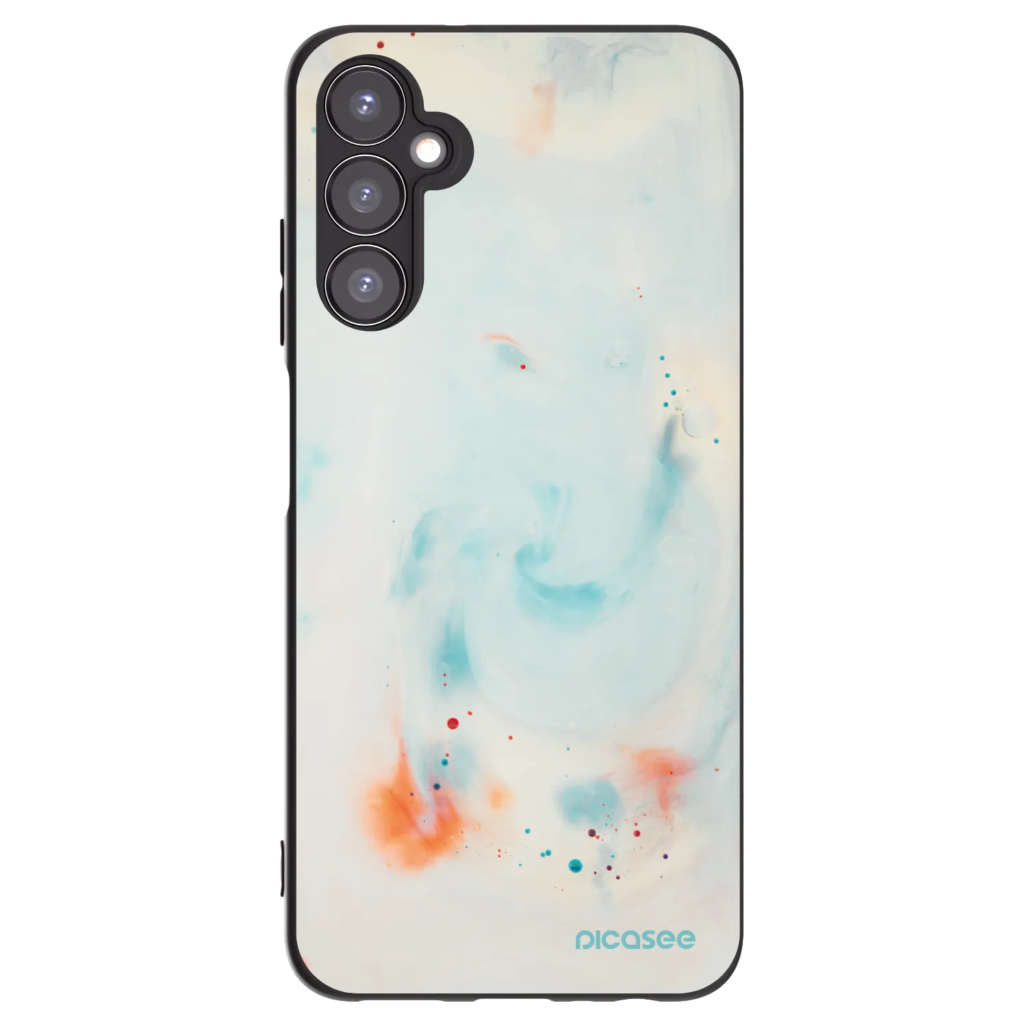 Picasee husă neagră din silicon pentru Samsung Galaxy A05s A057G - Splash