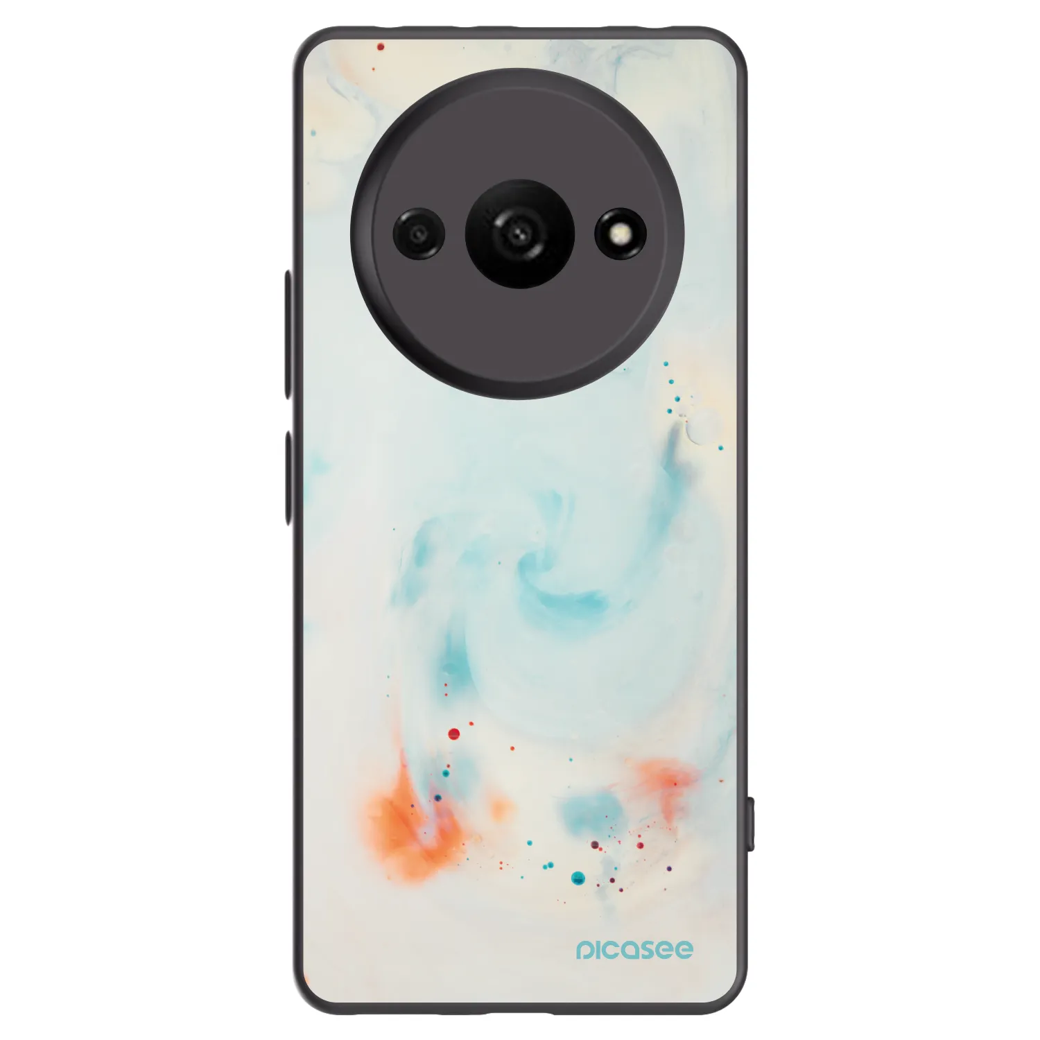 Picasee husă neagră din silicon pentru Xiaomi Redmi A3 - Splash