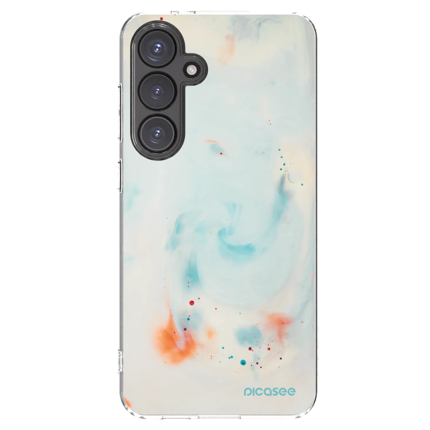Picasee husă transparentă din silicon pentru Samsung Galaxy S24 FE S721B - Splash