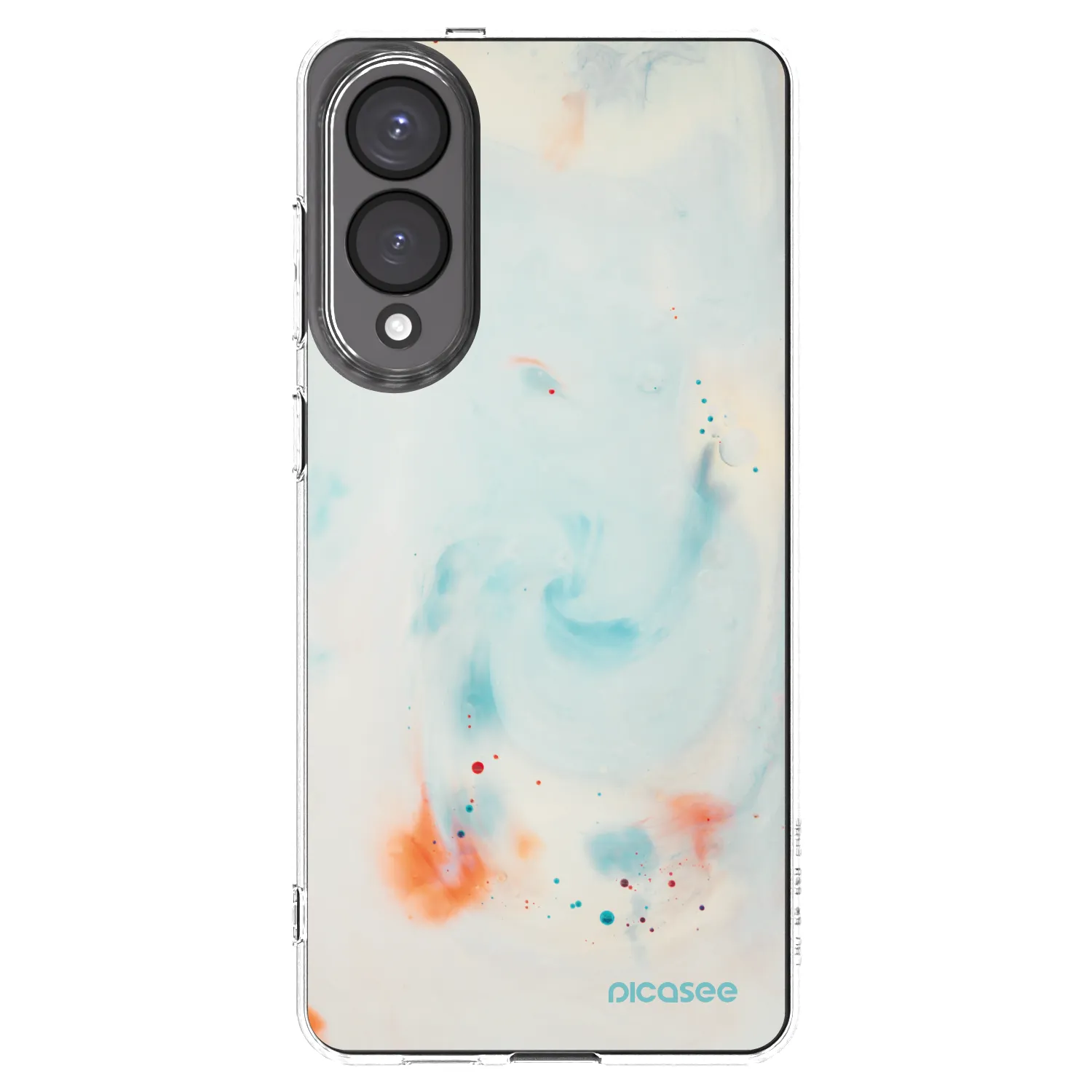 Picasee husă transparentă din silicon pentru Samsung Galaxy S25 Edge 5G - Splash