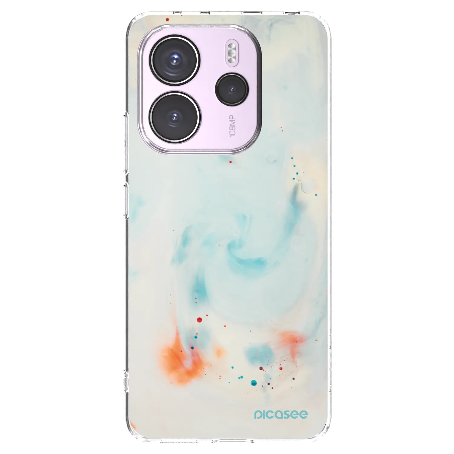 Picasee husă transparentă din silicon pentru Xiaomi Redmi Note 14 4G - Splash