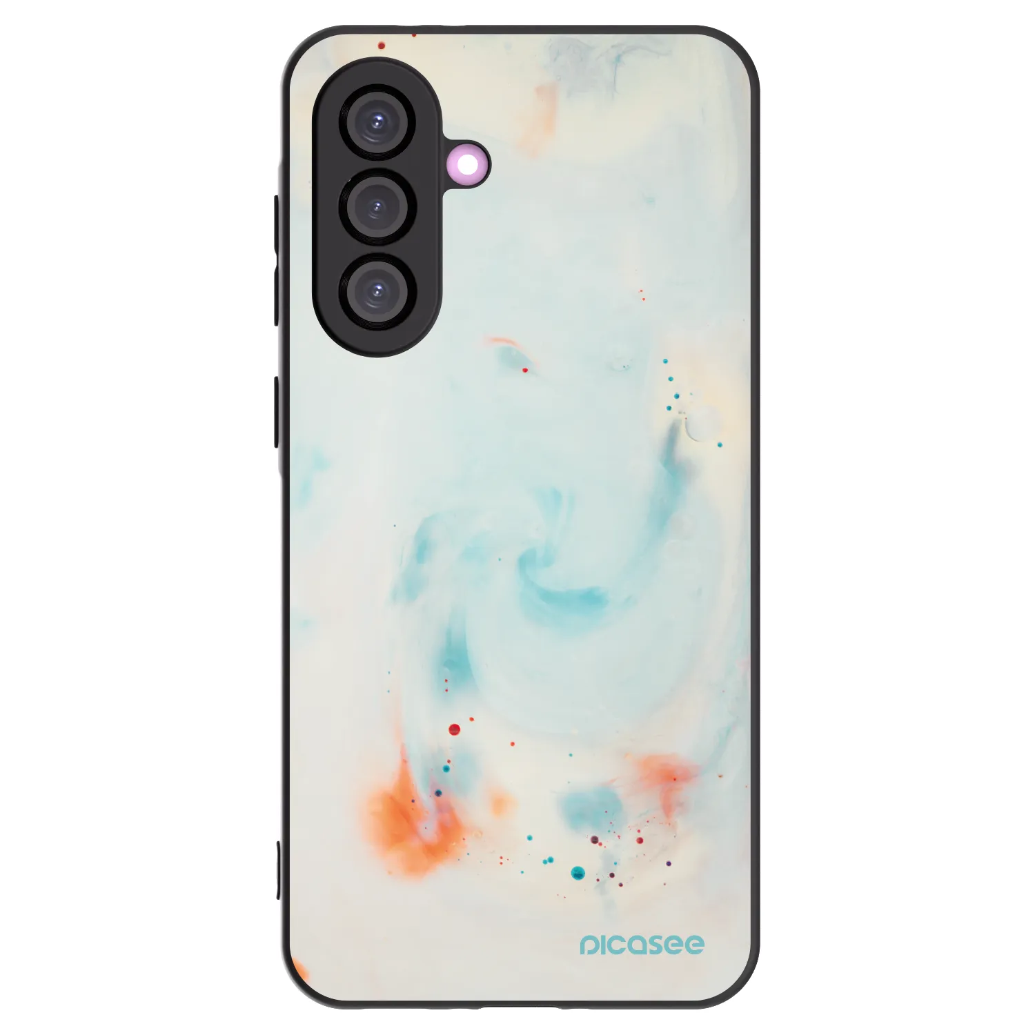 Picasee husă neagră din silicon pentru Samsung Galaxy A36 5G - Splash