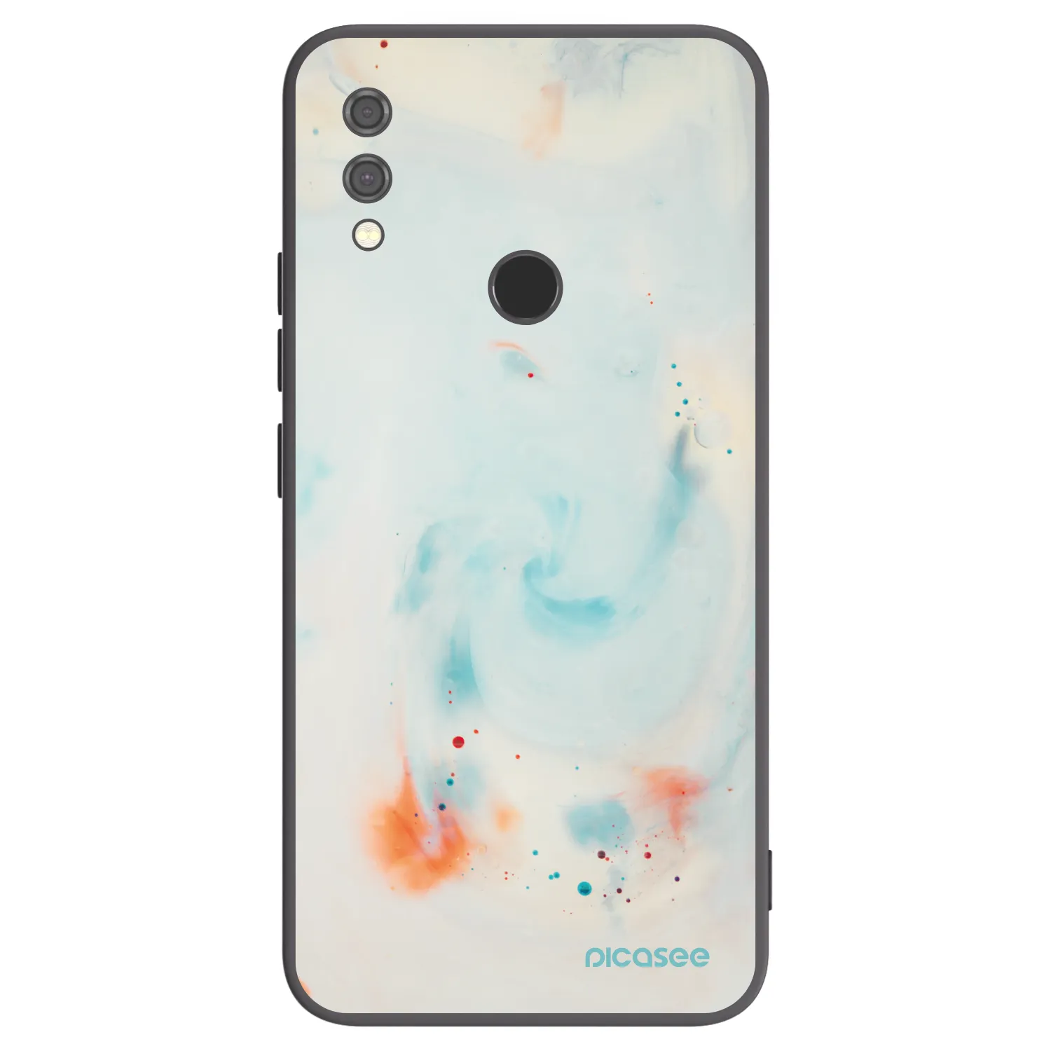 Picasee husă neagră din silicon pentru Xiaomi Redmi Note 7 - Splash