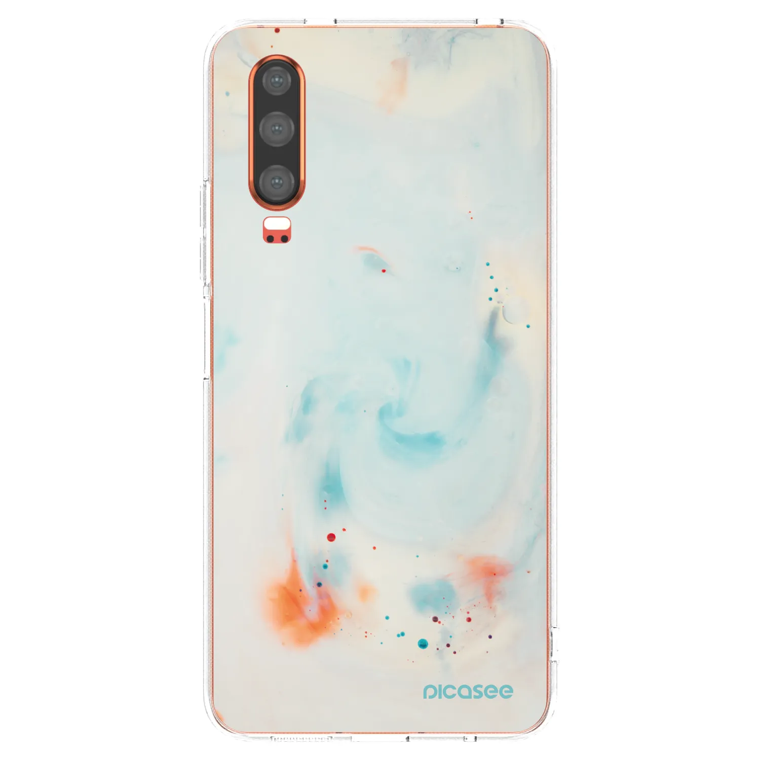 Picasee husă transparentă din silicon pentru Huawei P30 - Splash