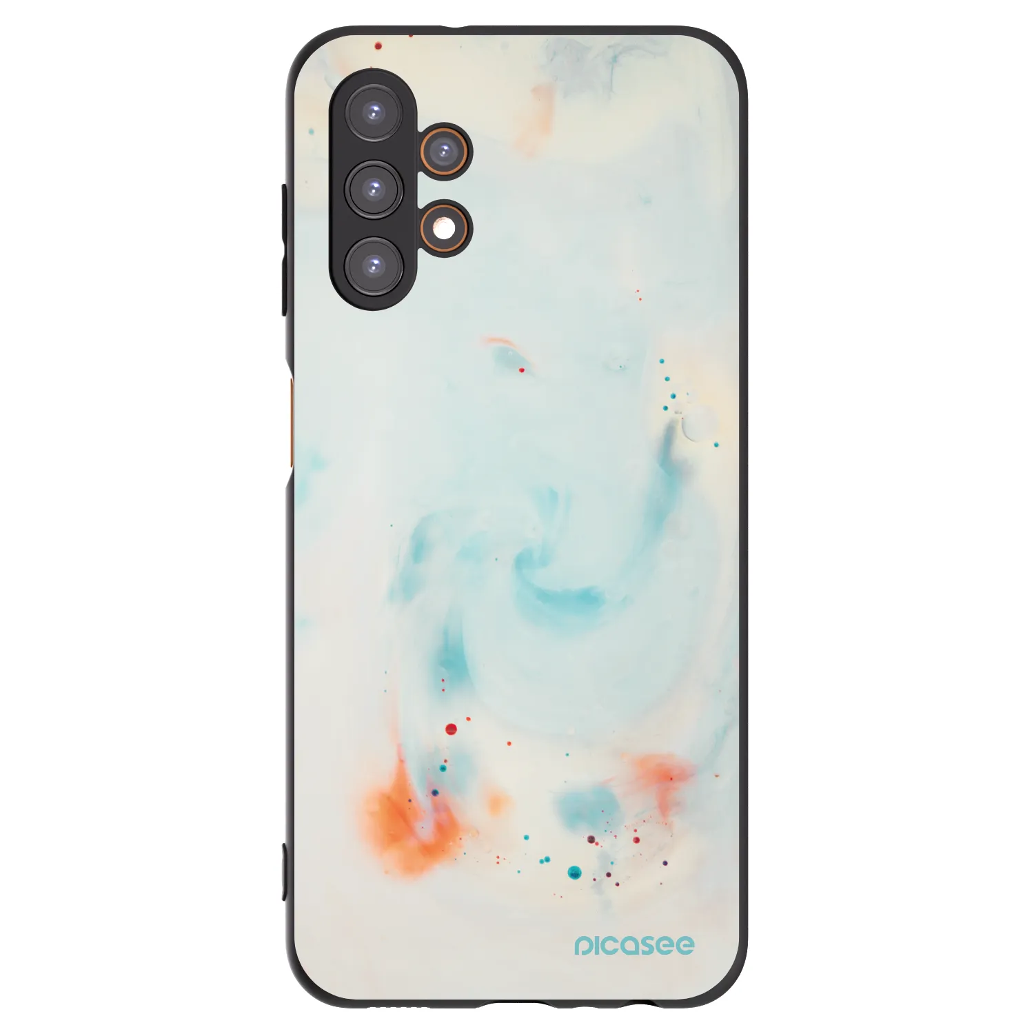 Picasee husă neagră din silicon pentru Samsung Galaxy A13 5G - Splash