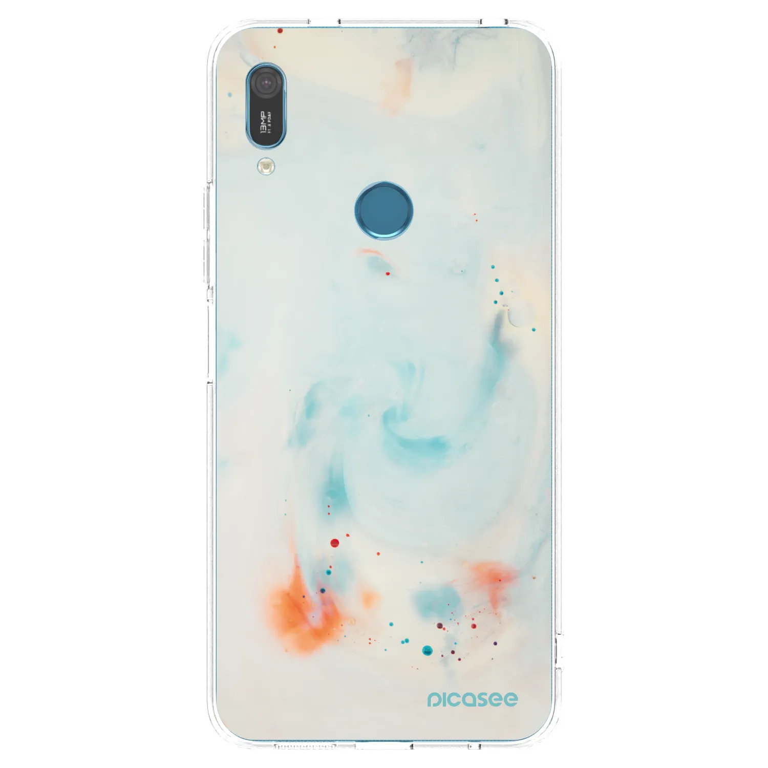Picasee husă transparentă din silicon pentru Huawei Y6 2019 - Splash