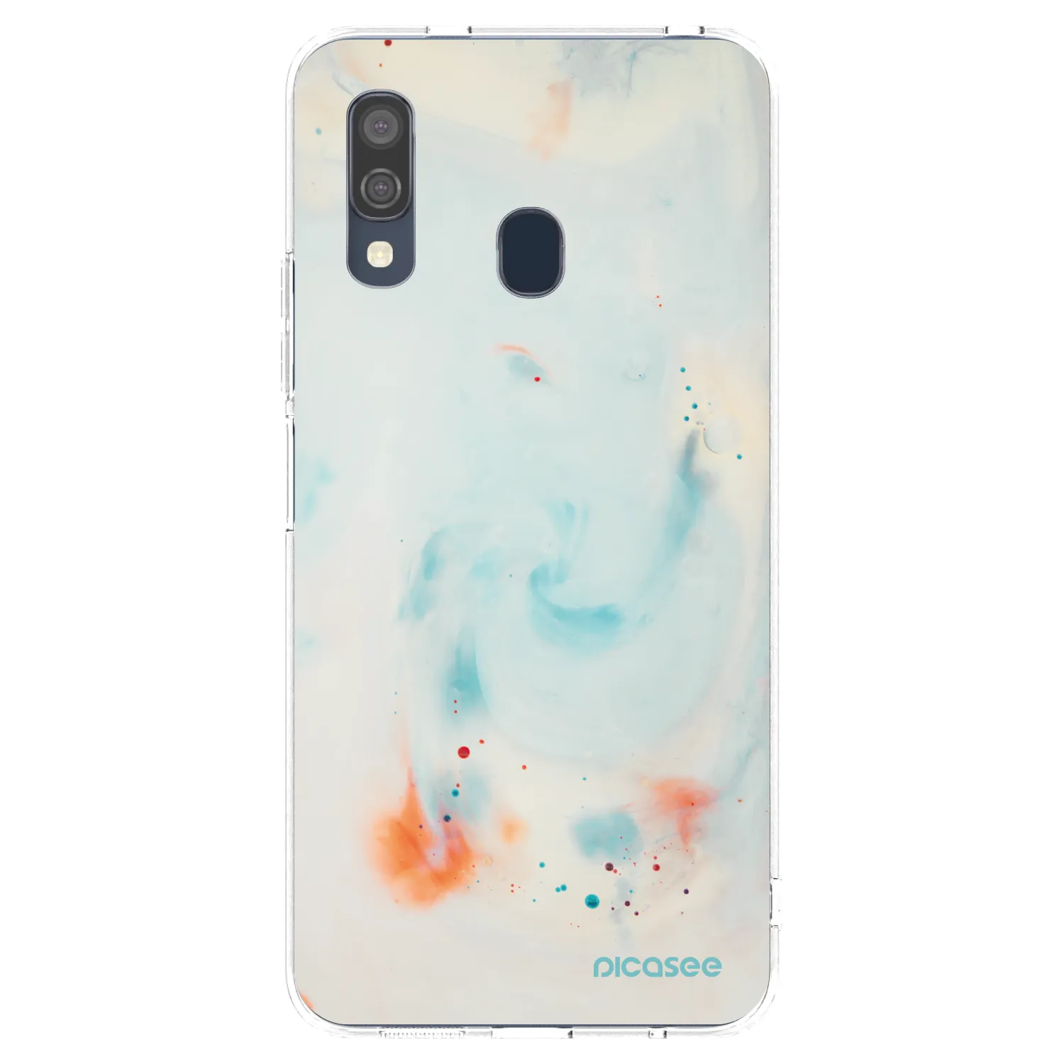 Picasee husă transparentă din silicon pentru Samsung Galaxy A40 A405F - Splash