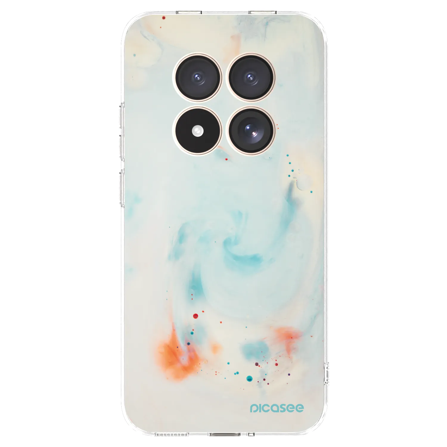 Picasee husă transparentă din silicon pentru Xiaomi Redmi Note 15 Pro 4G - Splash