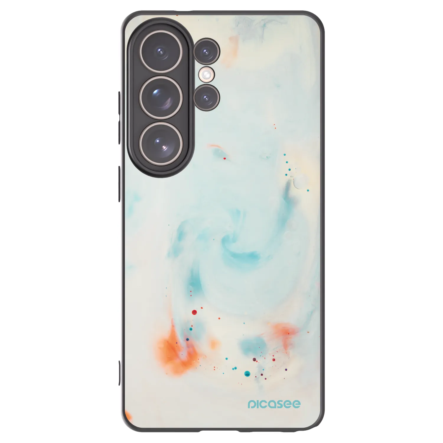 Picasee husă neagră din silicon pentru Samsung Galaxy S26 Ultra - Splash