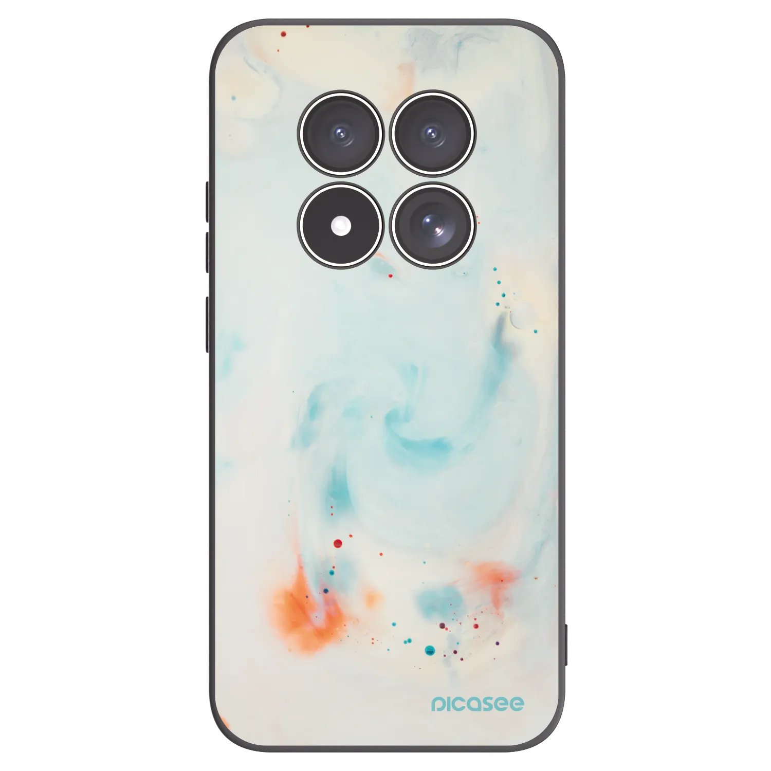 Picasee husă neagră din silicon pentru Xiaomi Redmi Note 15 Pro 5G - Splash