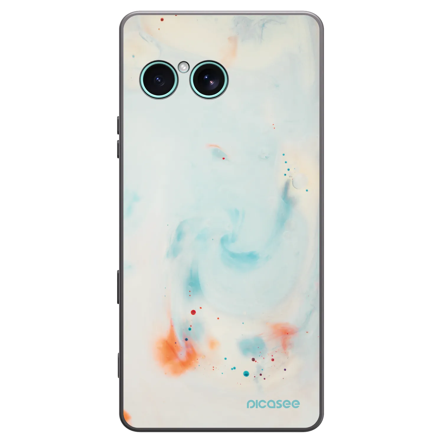 Picasee husă neagră din silicon pentru Sony Xperia 10 VII - Splash