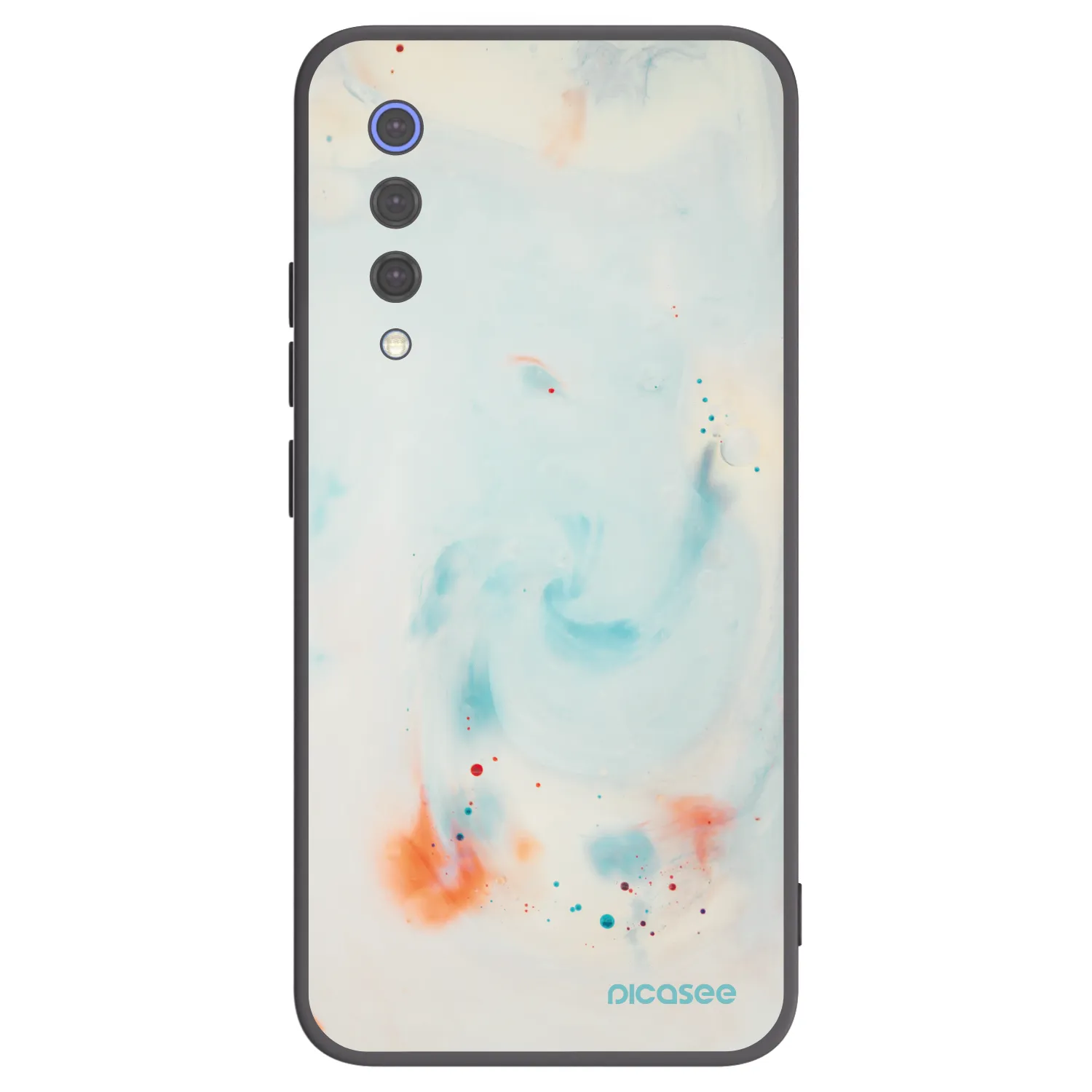 Picasee husă neagră din silicon pentru Xiaomi Mi 9 SE - Splash