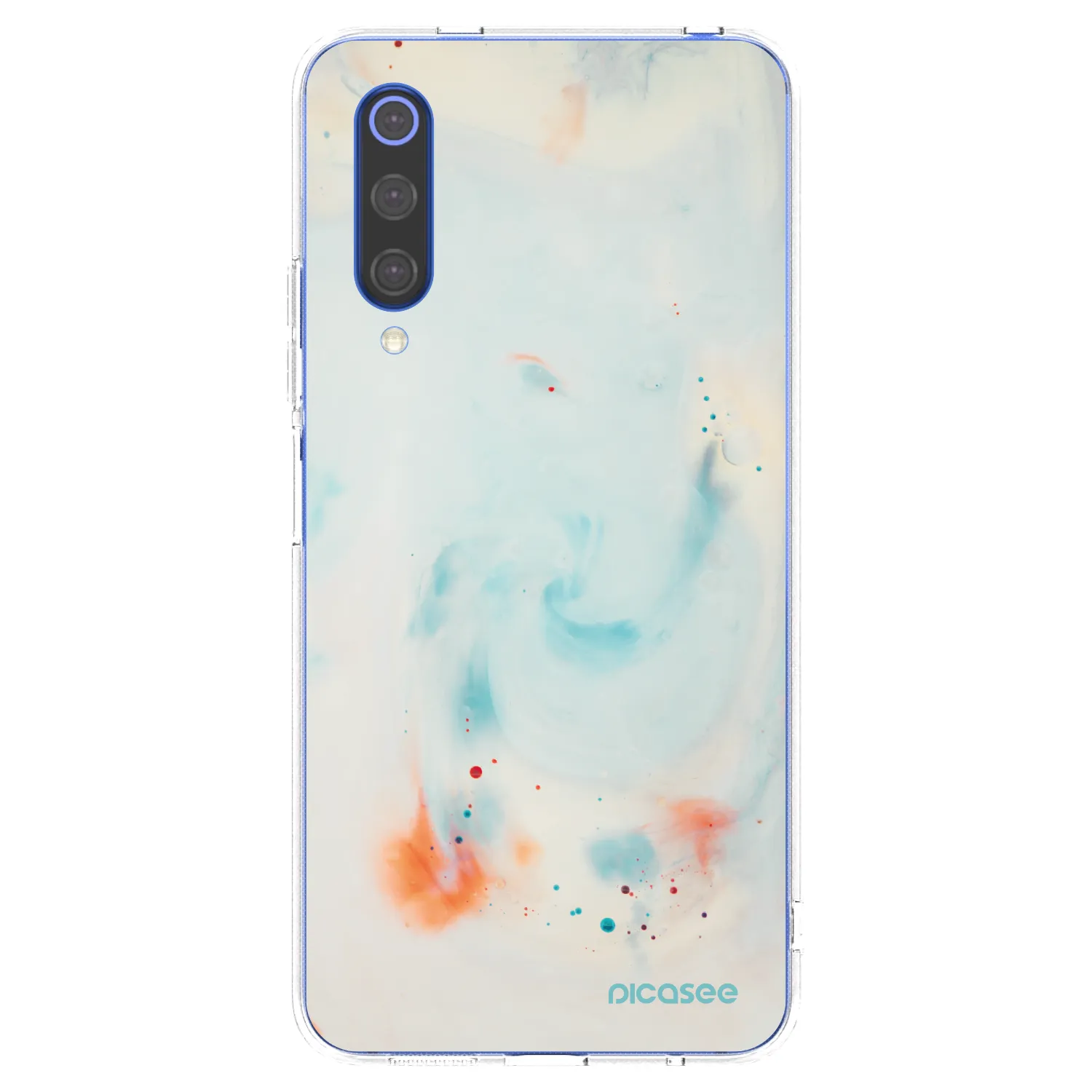 Picasee husă transparentă din silicon pentru Xiaomi Mi 9 SE - Splash