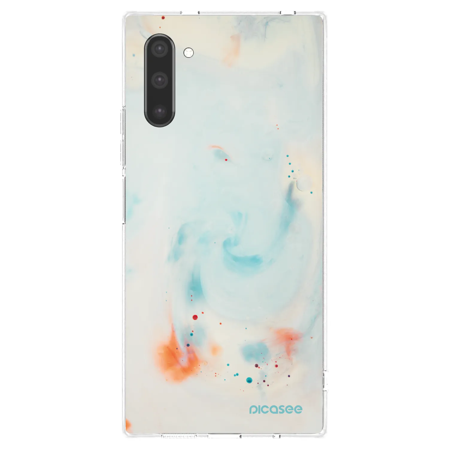 Picasee husă transparentă din silicon pentru Samsung Galaxy Note 10 N970F - Splash