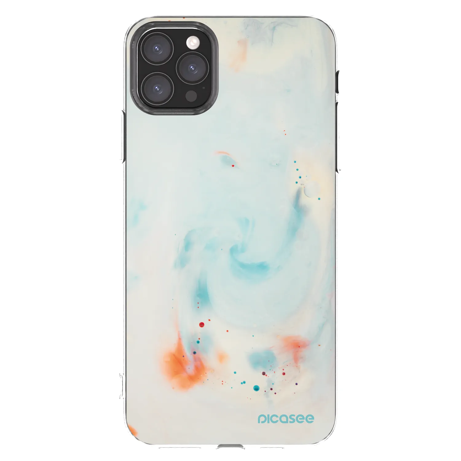 Picasee husă transparentă din silicon pentru Apple iPhone 11 Pro Max - Splash