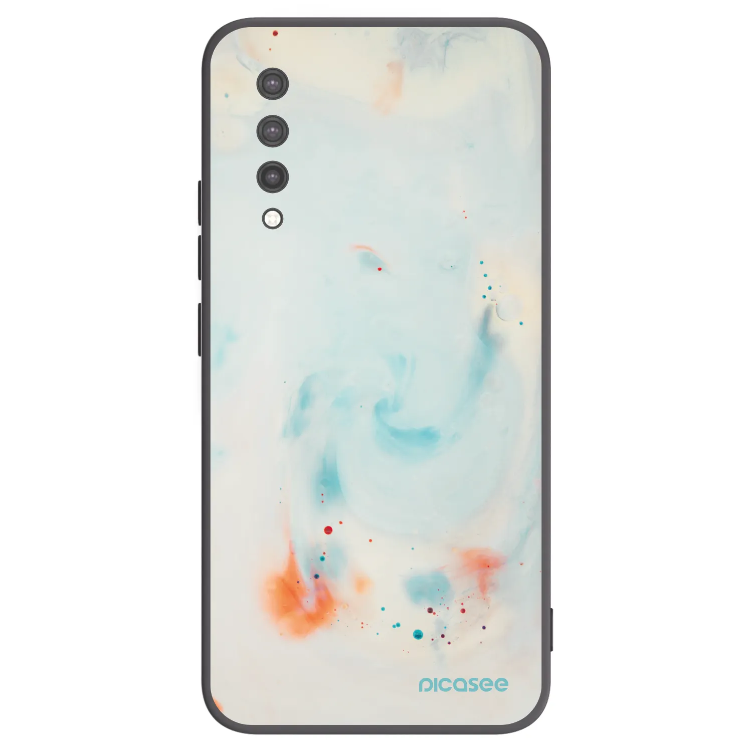 Picasee husă neagră din silicon pentru Xiaomi Mi 9 Lite - Splash