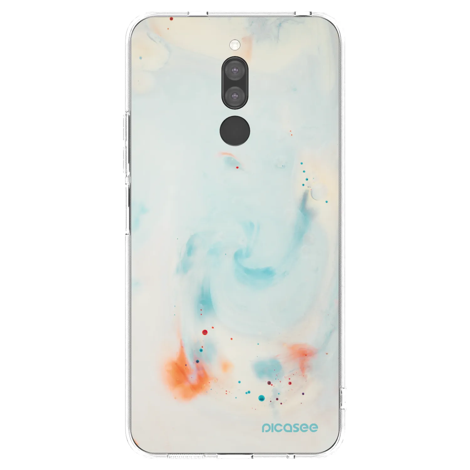 Picasee husă transparentă din silicon pentru Xiaomi Redmi 8 - Splash