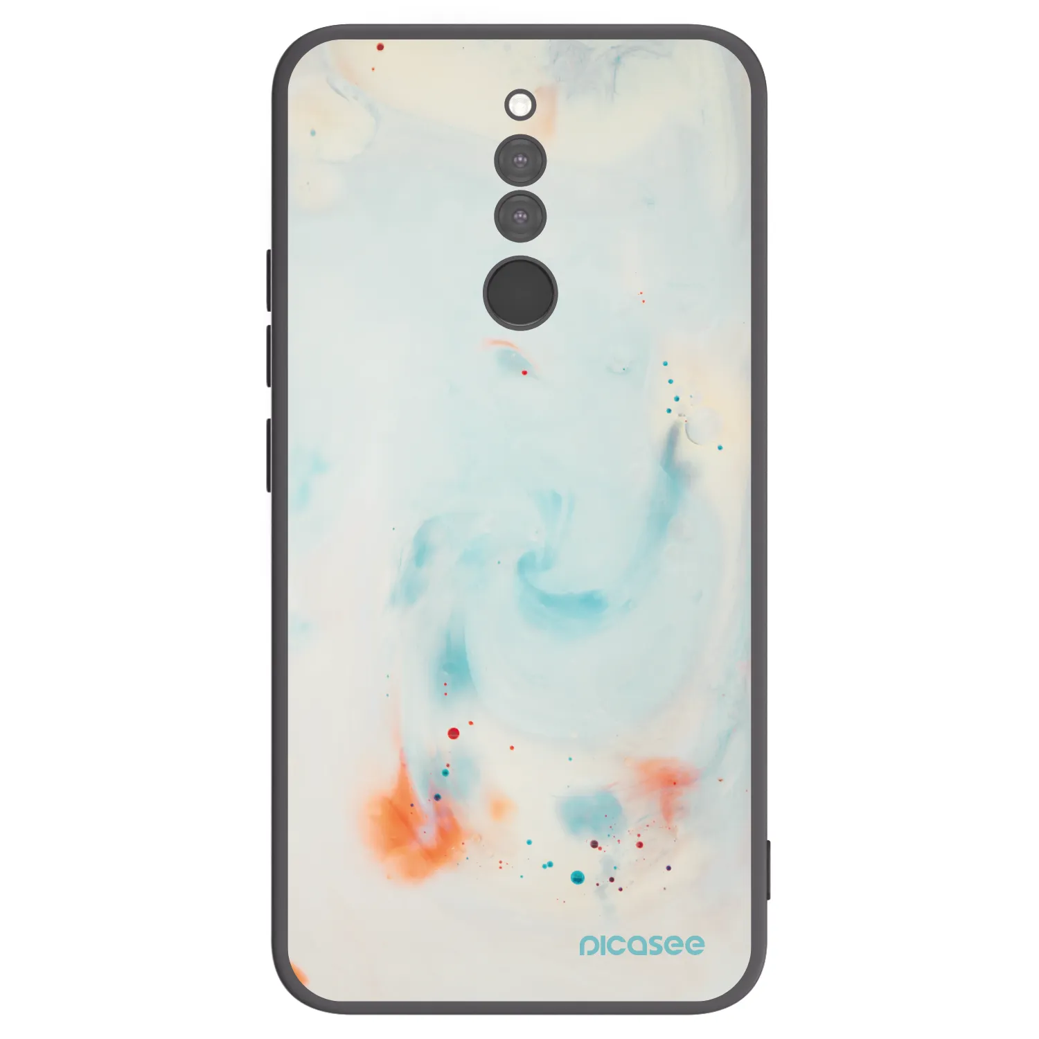 Picasee husă neagră din silicon pentru Xiaomi Redmi 8 - Splash
