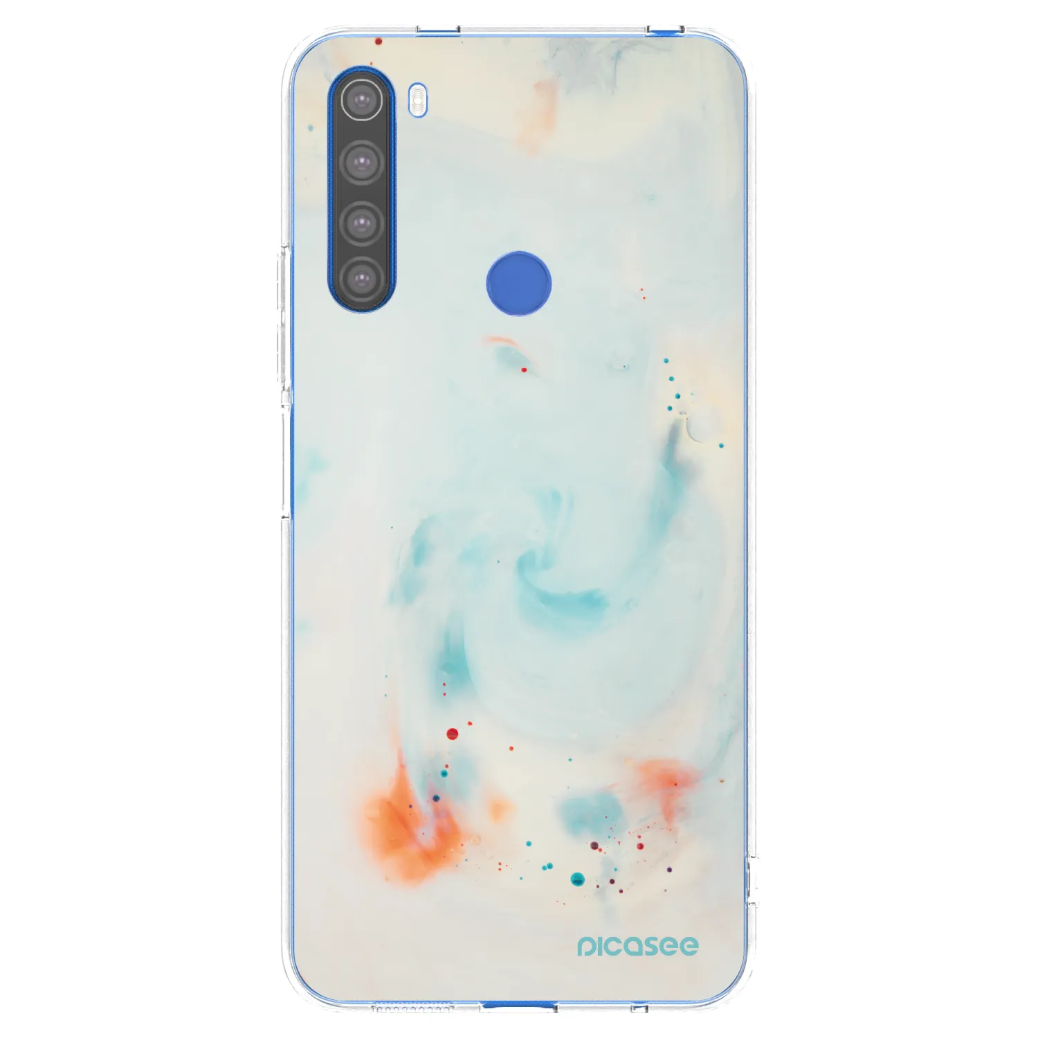 Picasee husă transparentă din silicon pentru Xiaomi Redmi Note 8T - Splash