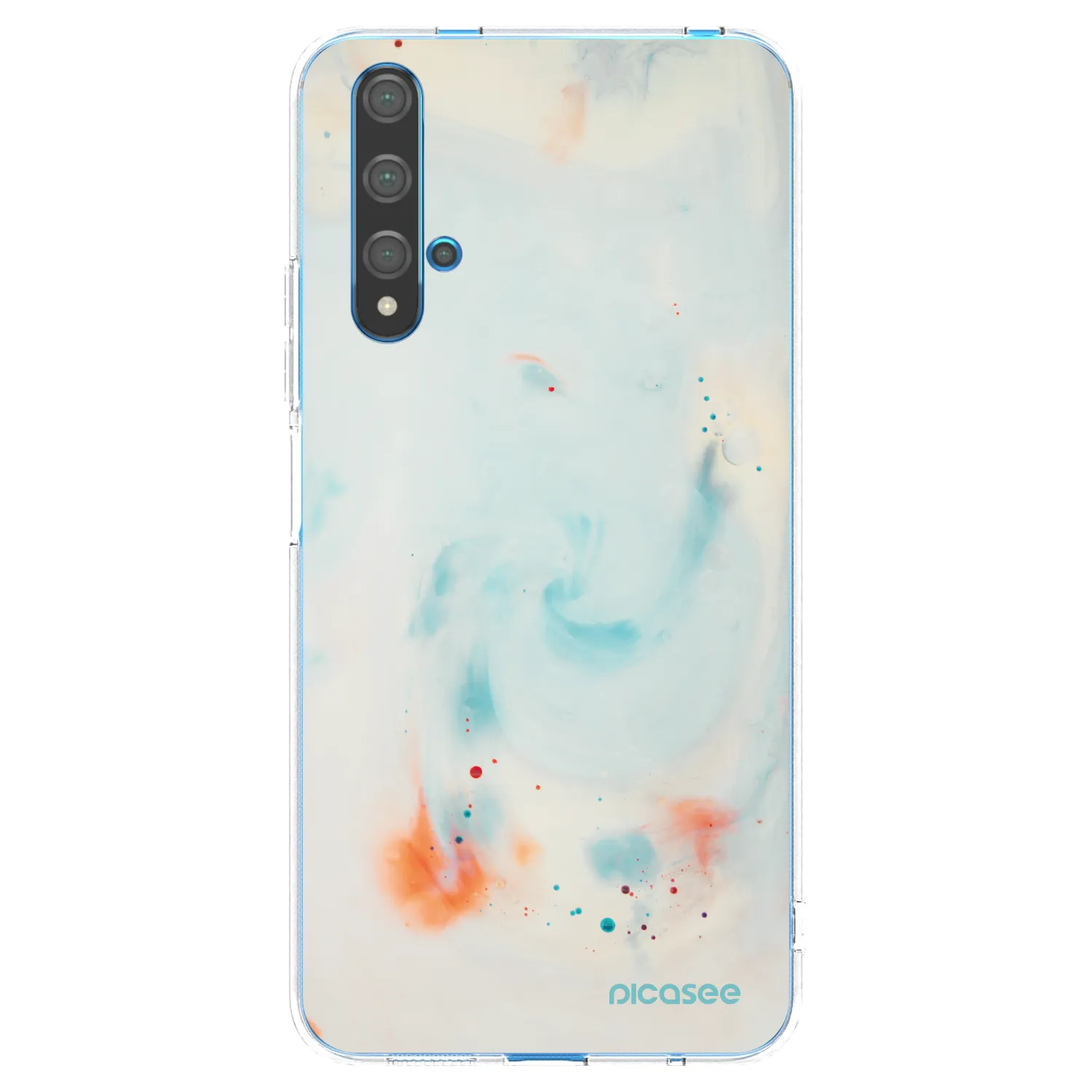 Picasee husă transparentă din silicon pentru Huawei Nova 5T - Splash