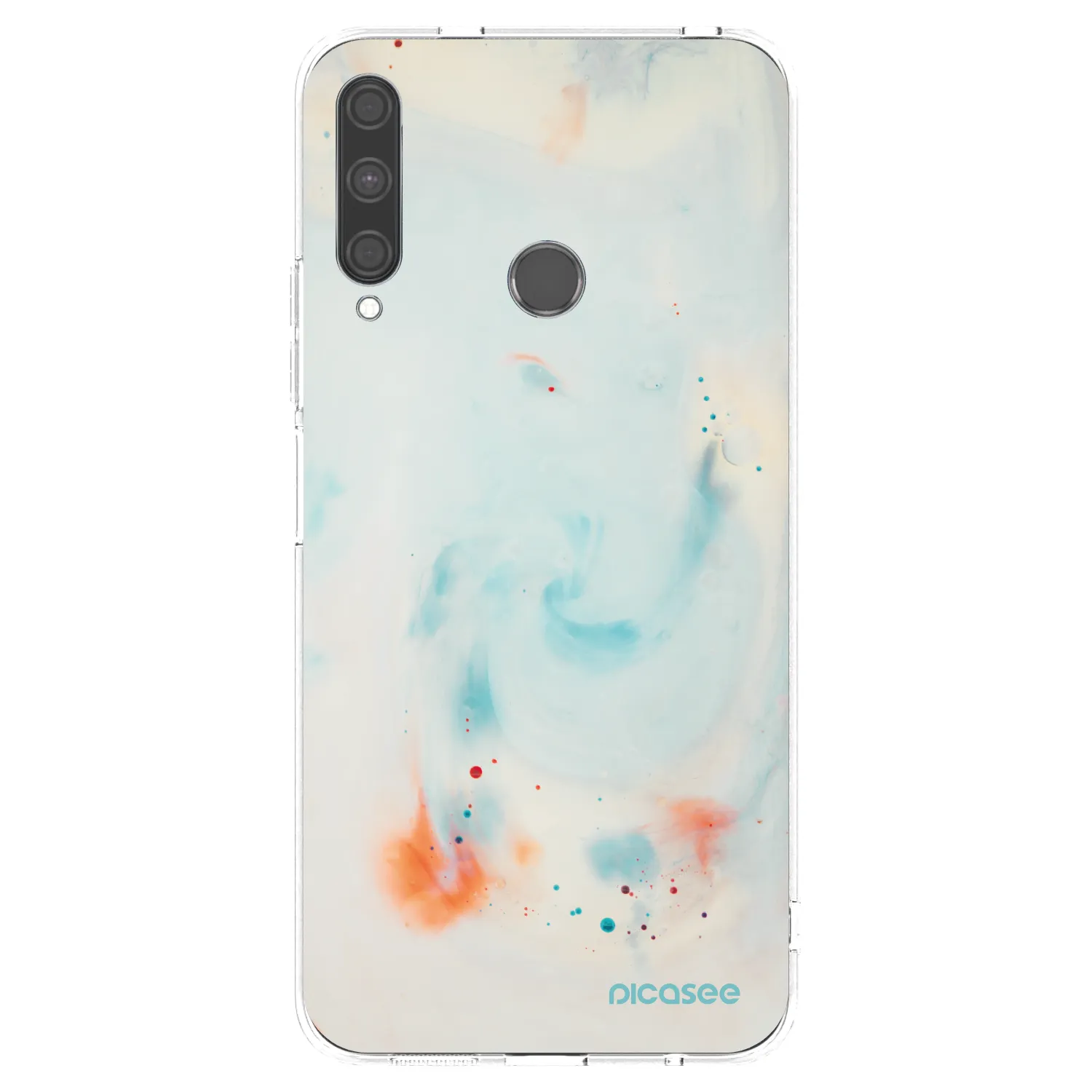 Picasee husă transparentă din silicon pentru Huawei P40 Lite E - Splash