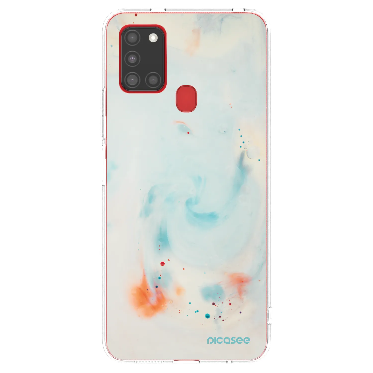 Picasee husă transparentă din silicon pentru Samsung Galaxy A21s - Splash