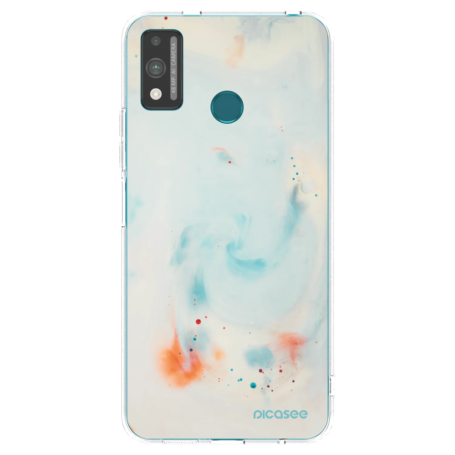 Picasee husă transparentă din silicon pentru Honor 9X Lite - Splash