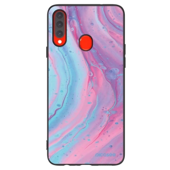 Husă pentru Samsung Galaxy A20s - Pink liquid