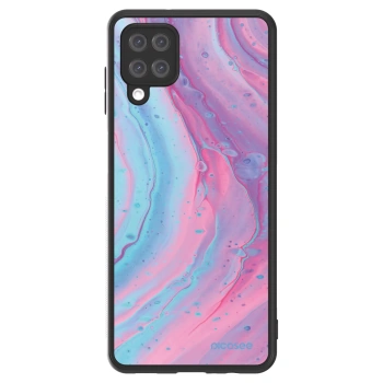 Picasee ULTIMATE CASE pentru Samsung Galaxy A12 A125F - Pink liquid