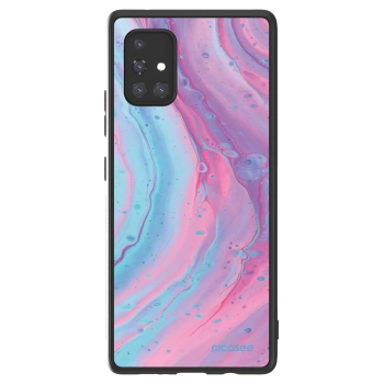 Picasee ULTIMATE CASE pentru Samsung Galaxy A71 A715F - Pink liquid