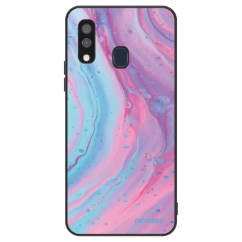Husă pentru Samsung Galaxy A40 A405F - Pink liquid