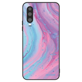 Husă pentru Huawei P30 - Pink liquid