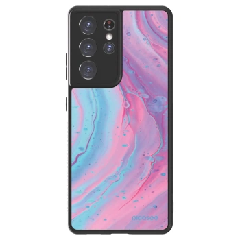 Husă pentru Samsung Galaxy S21 Ultra 5G G998B - Pink liquid