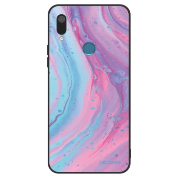 Husă pentru Huawei Y7 2019 - Pink liquid