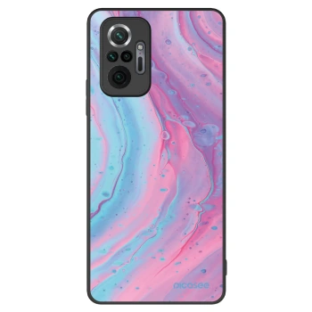 Picasee ULTIMATE CASE pentru Xiaomi Redmi Note 10 Pro - Pink liquid
