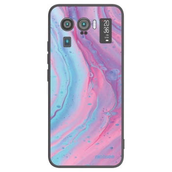 Picasee husă neagră din silicon pentru Xiaomi Mi 11 Ultra - Pink liquid